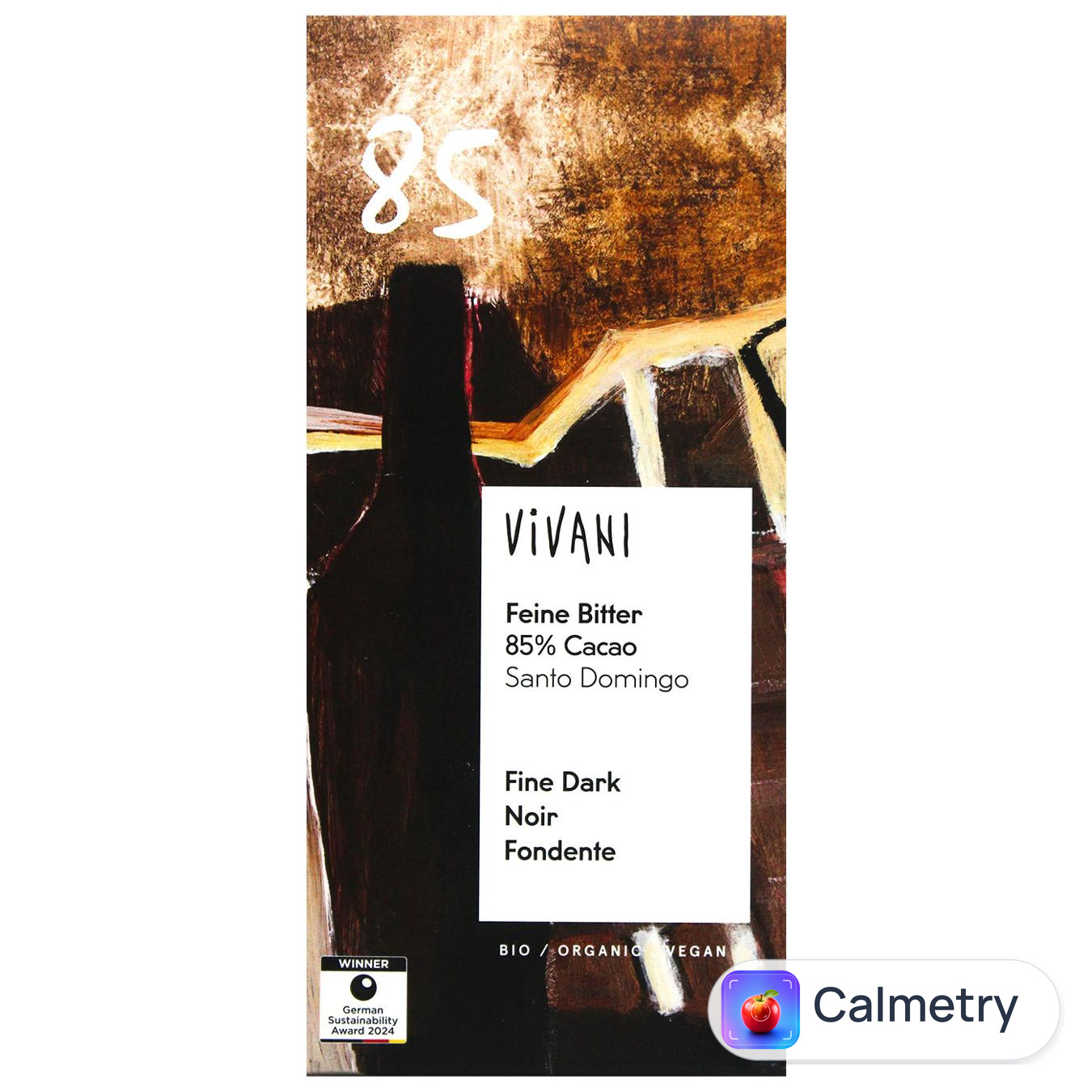 Шоколад темний Vivani органічний 85% 80г