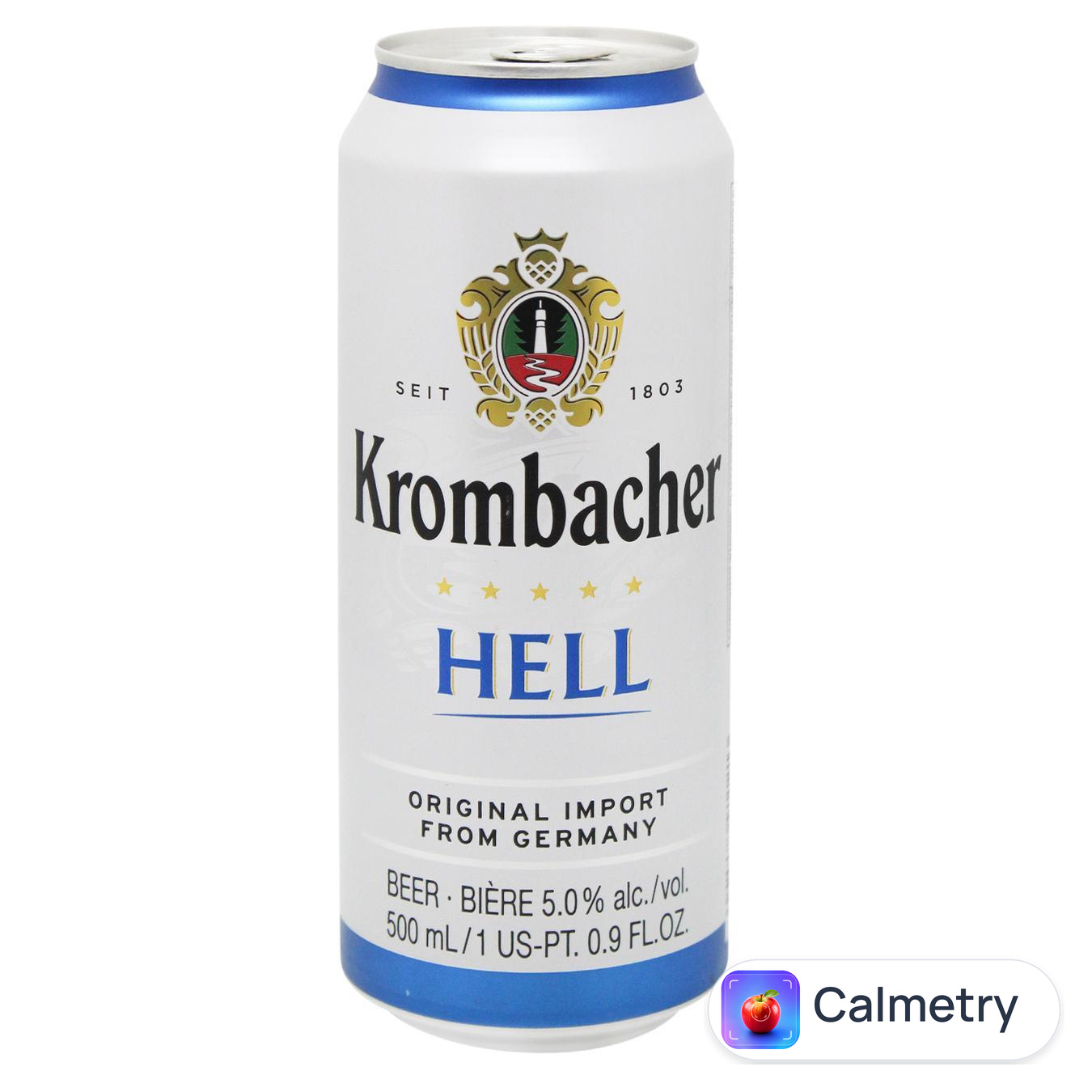 Пиво Krombacher Hell світле 5% 0,5л — фото продукту