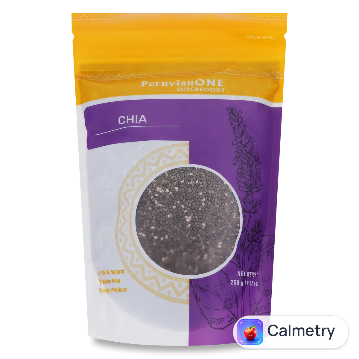 Чіа Peruvian ONE Superfoods насіння 250г