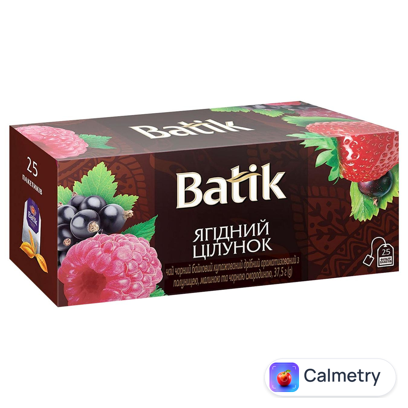Чай чорний Batik Ягідний цілунок 1,5г*25шт