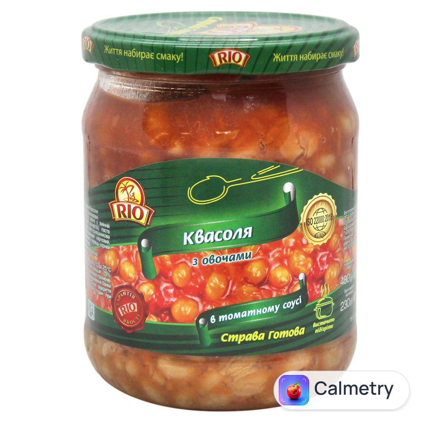 Квасоля Rio З овочами в томатному соусі 480г — фото продукту