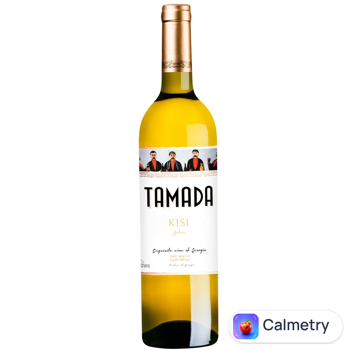 Вино Tamada Kisi біле сухе 12,5% 0,75л