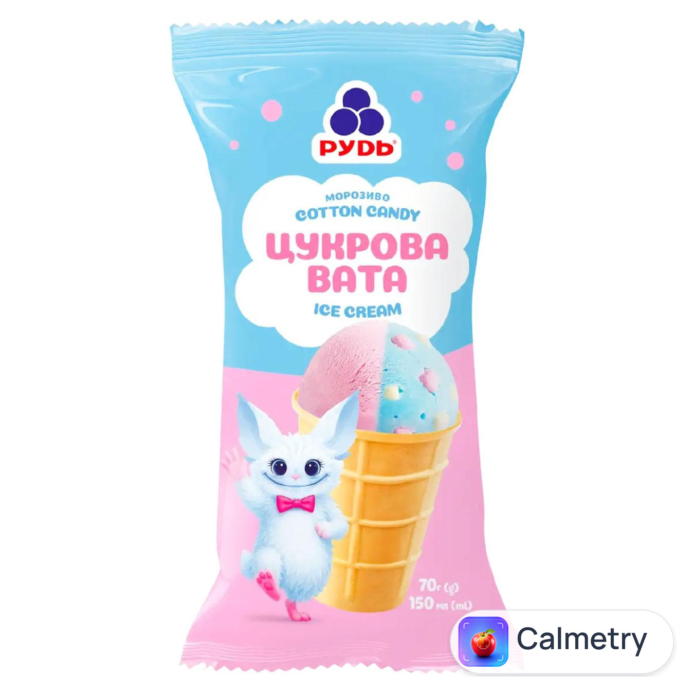 Морозиво Рудь Цукрова вата 70г