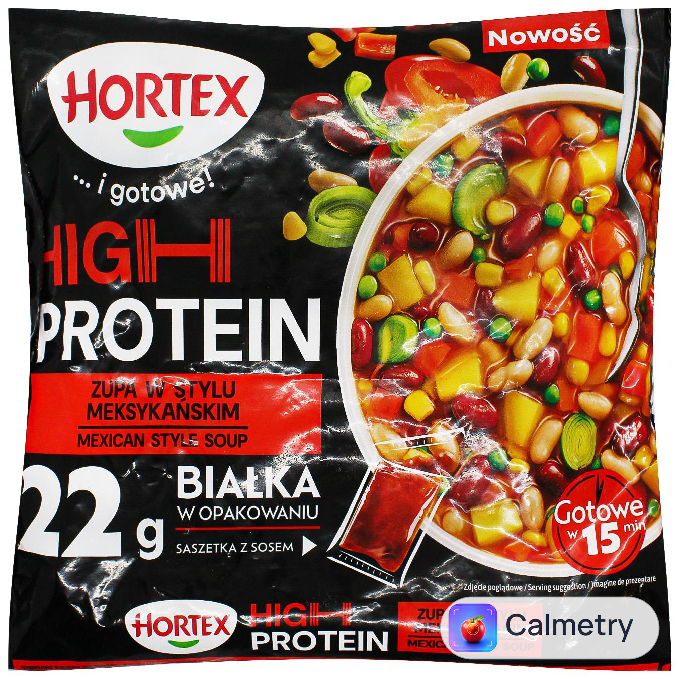 Суп Hortex High Protein у мексиканському стилі глибокозаморожений 450г — фото продукту