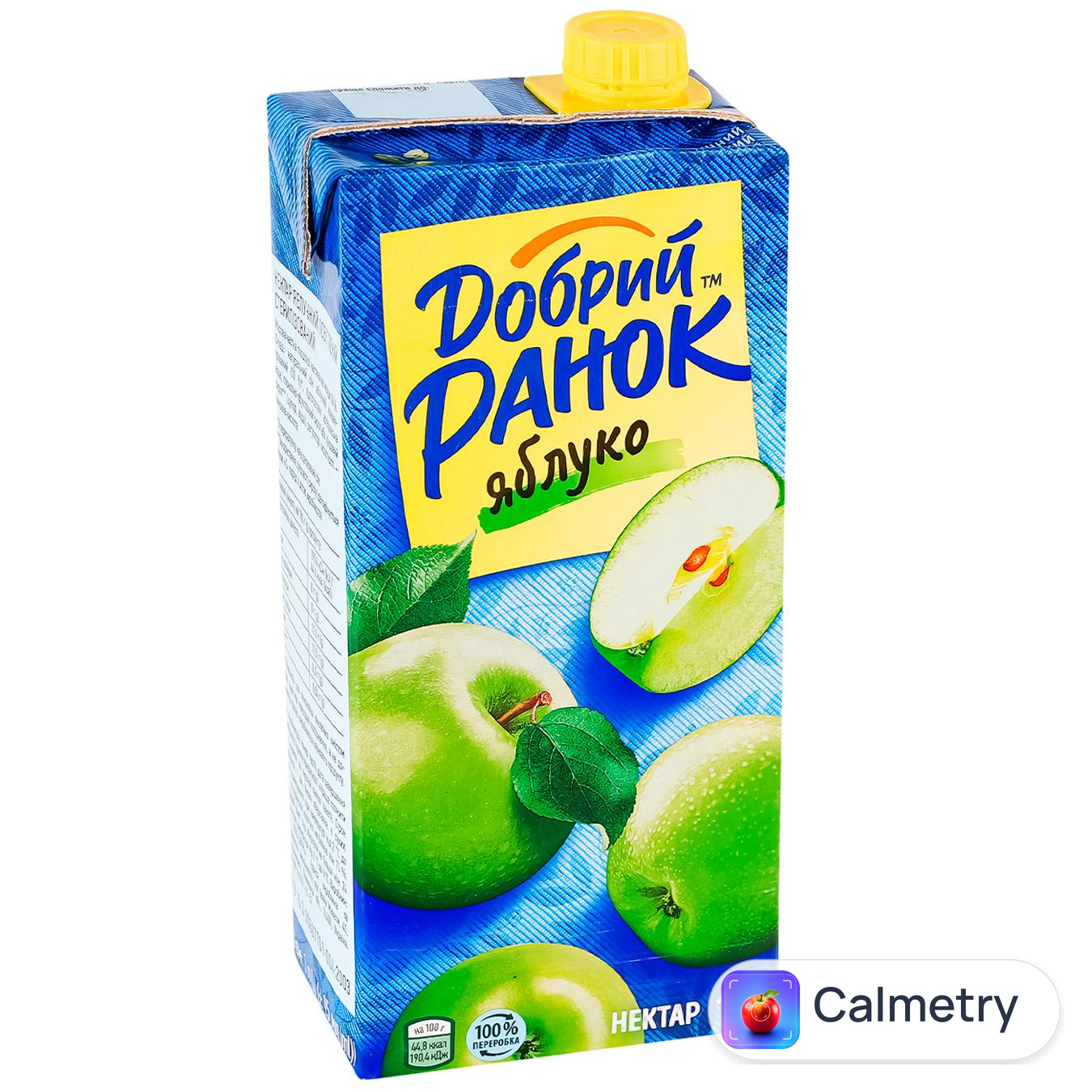 Нектар Добрий Ранок яблуко 1л — фото продукту