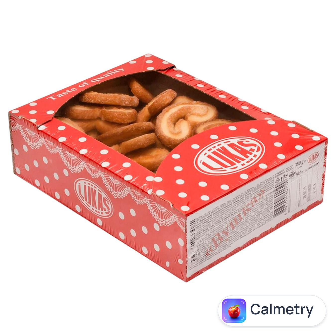 Печиво Вушка Лукас 350г — фото продукту
