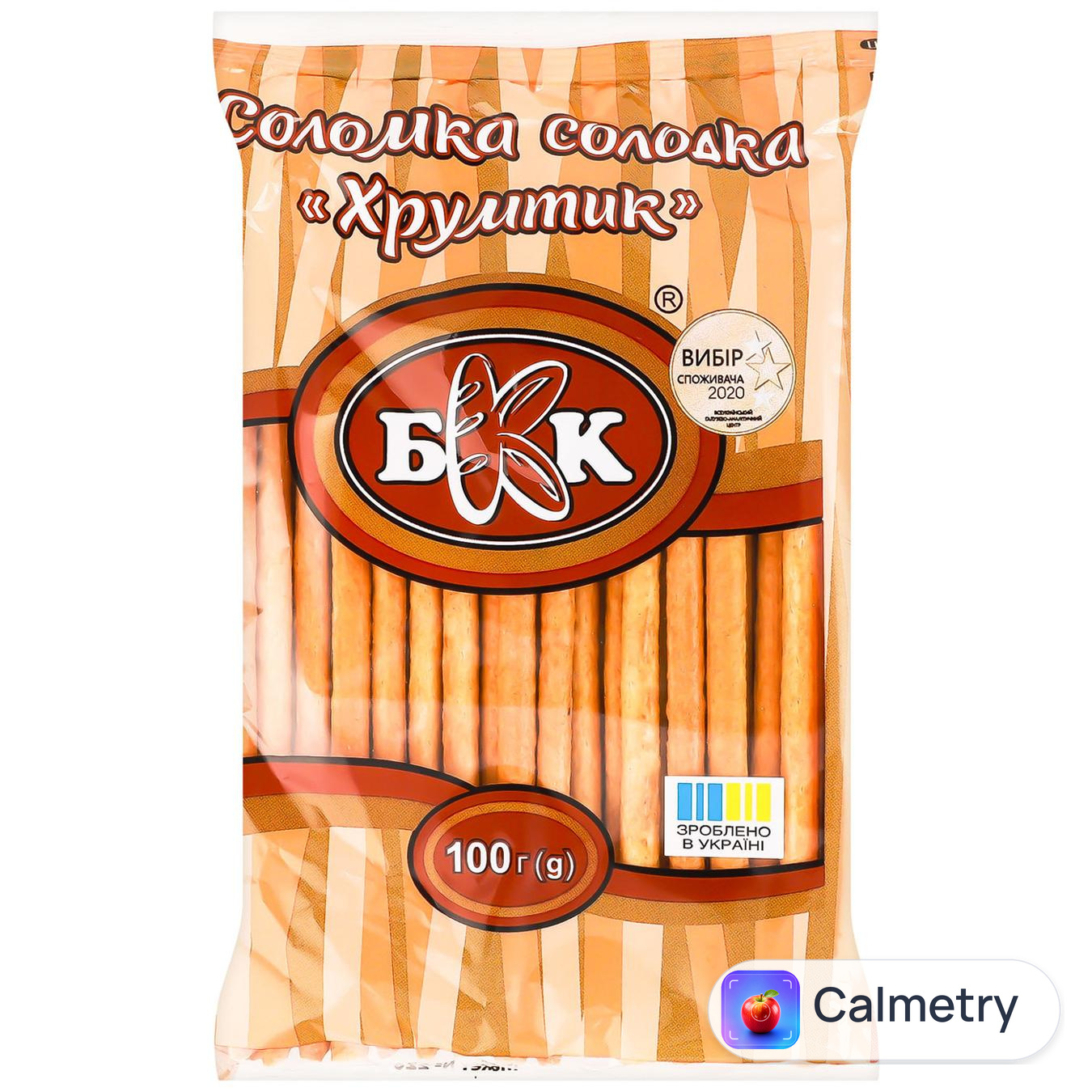 Соломка БКК Хрумтик 100г — фото продукту