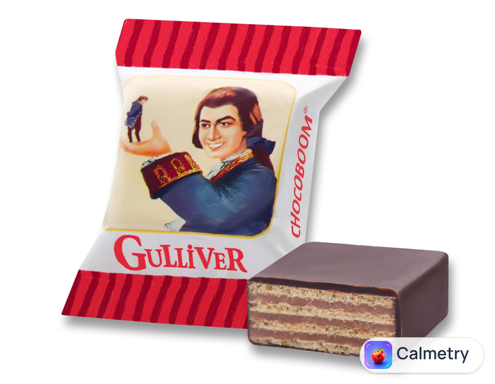 Цукерки вафельні CHOCOBOOM Gulliver bite size 1,2 кг