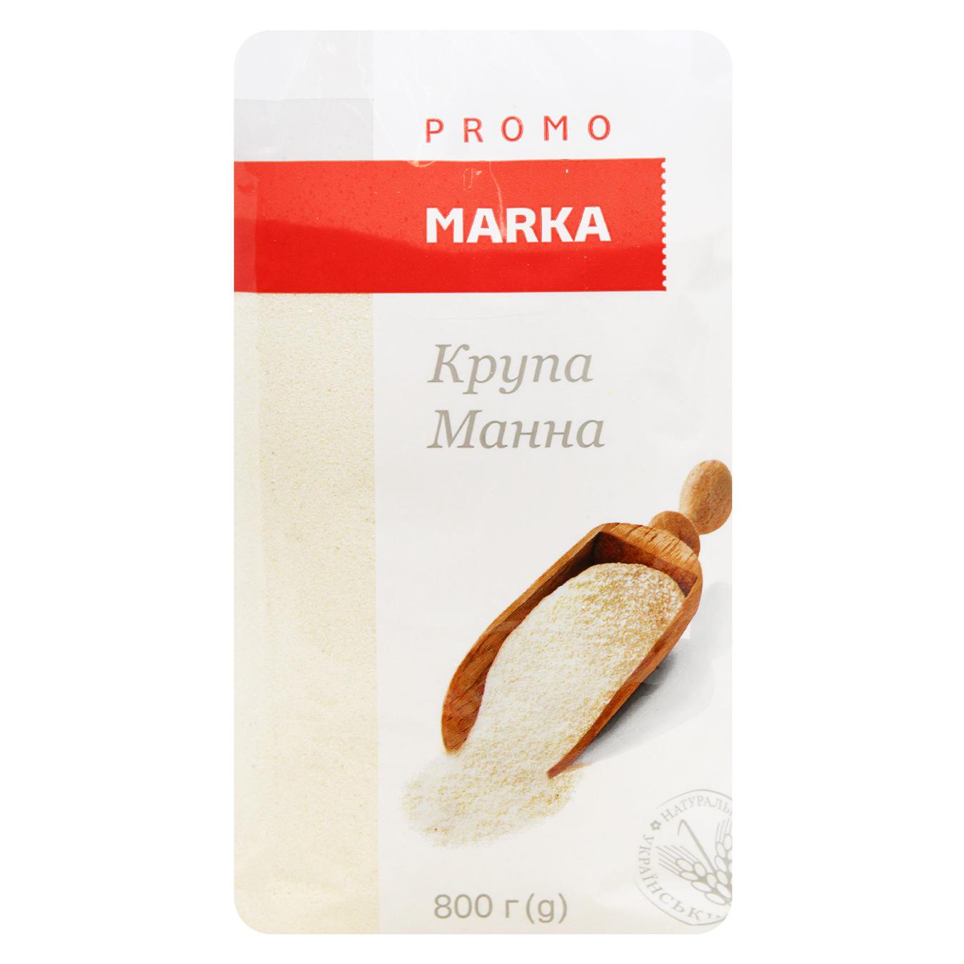 Крупа манна Marka Promo 800г — фото продукту