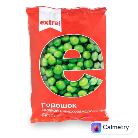 Горошок зелений Extra! швидкозаморожений