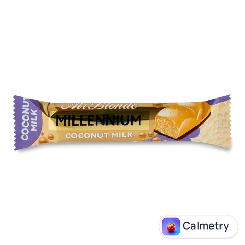 Шоколад біло-молочний Millennium Blonde Coconut пористий