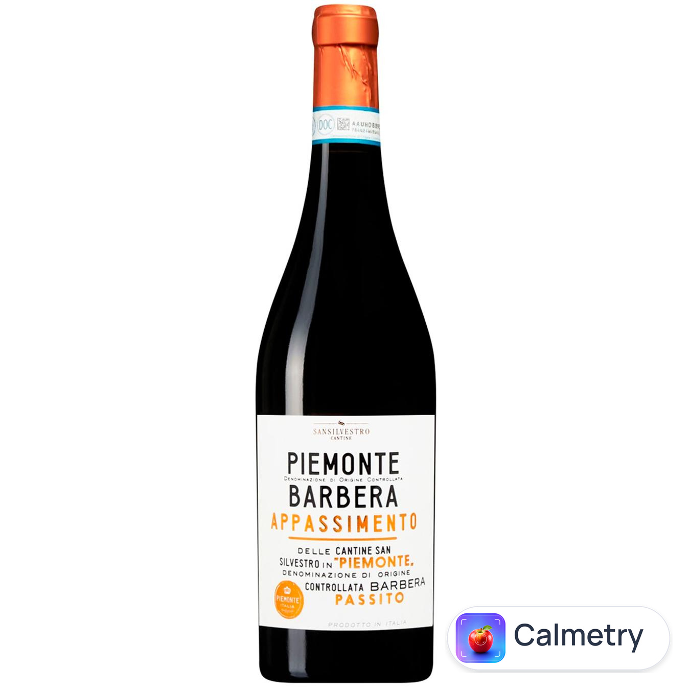 Вино Sansilvestro Barbera Appassimento Piemonte червоне сухе 14% 0,75л