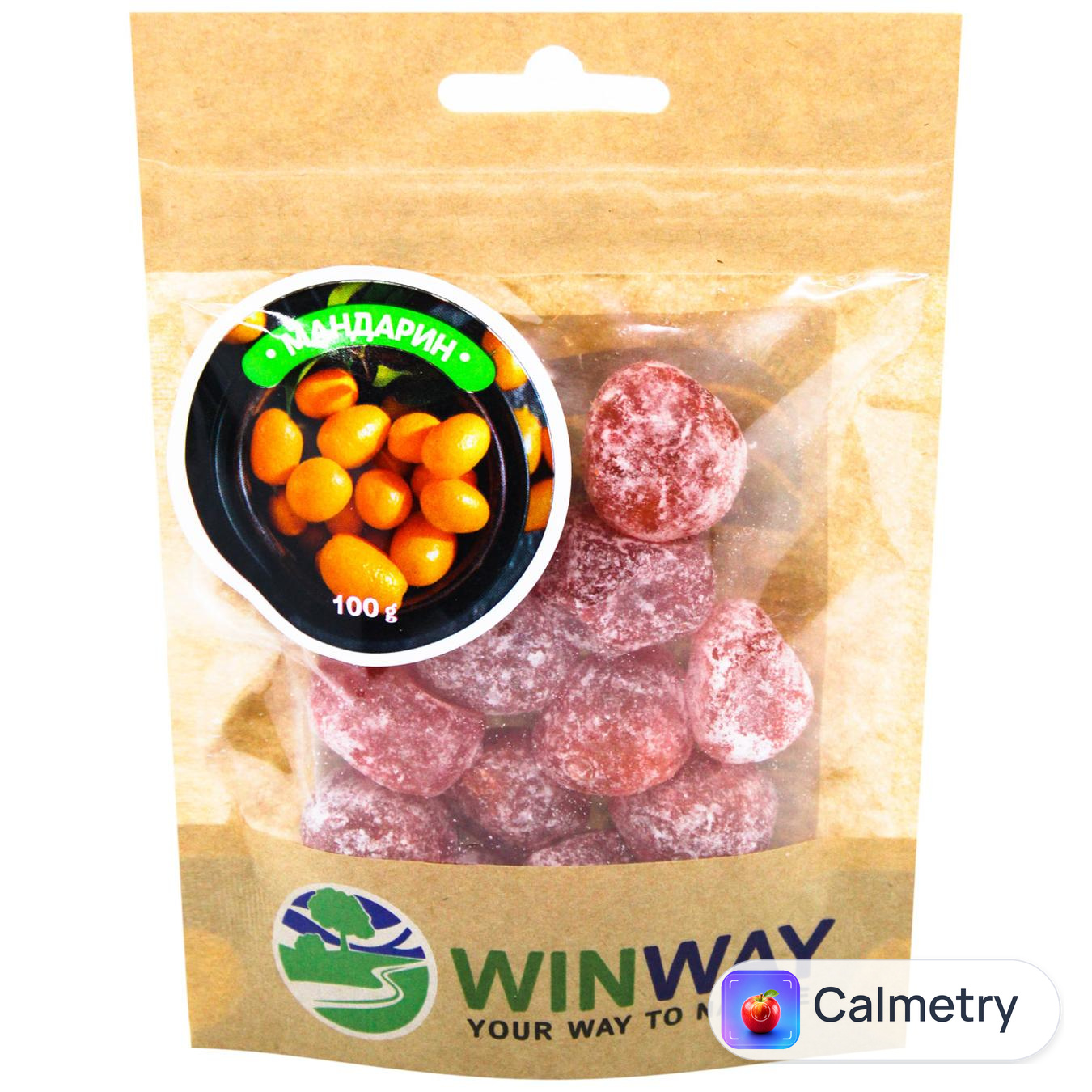 Мандарин Winway сушений 100г — фото продукту