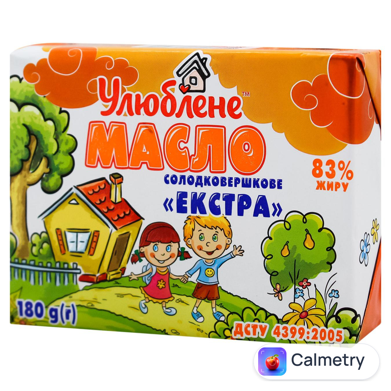 Масло Улюблене Екстра солодковершкове 83% 180г