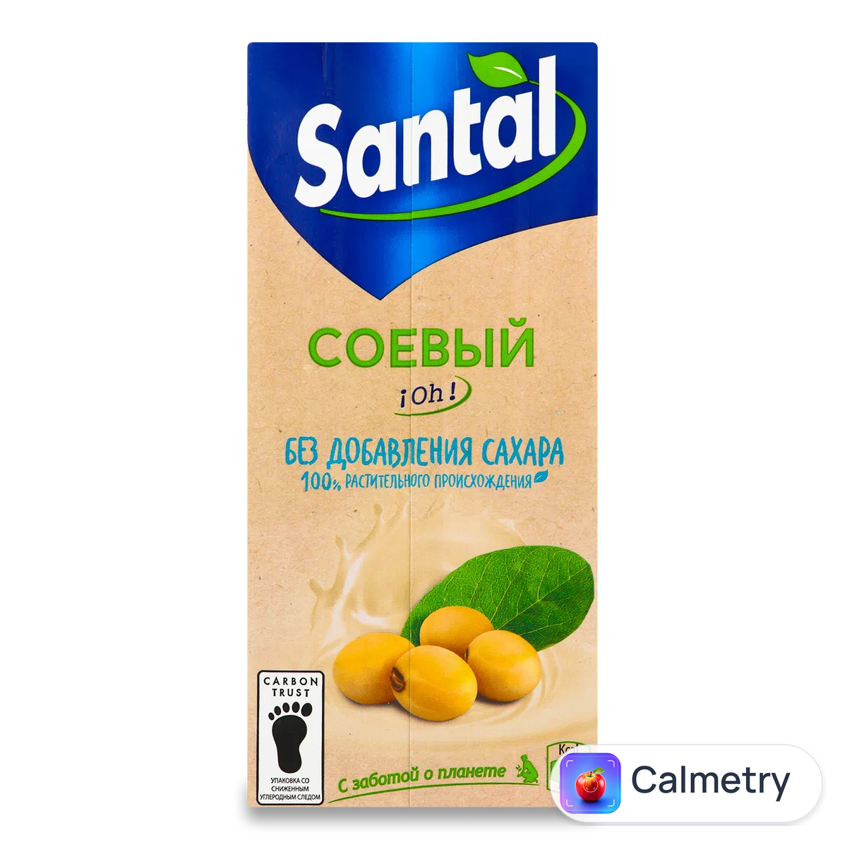 Напій Santal соєвий ультрапастеризований без цукру 1,2% 1л