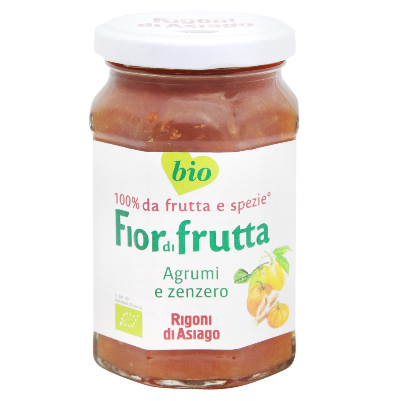 Джем Fiordifrutta з цитрусових з імбиром 260г — фото продукту