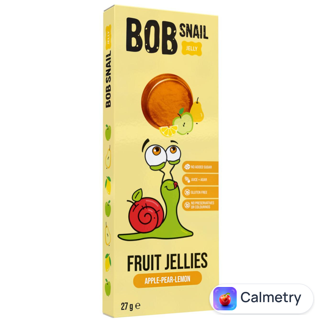 Мармелад Bob Snail Яблуко-Груша-Лимон 27г