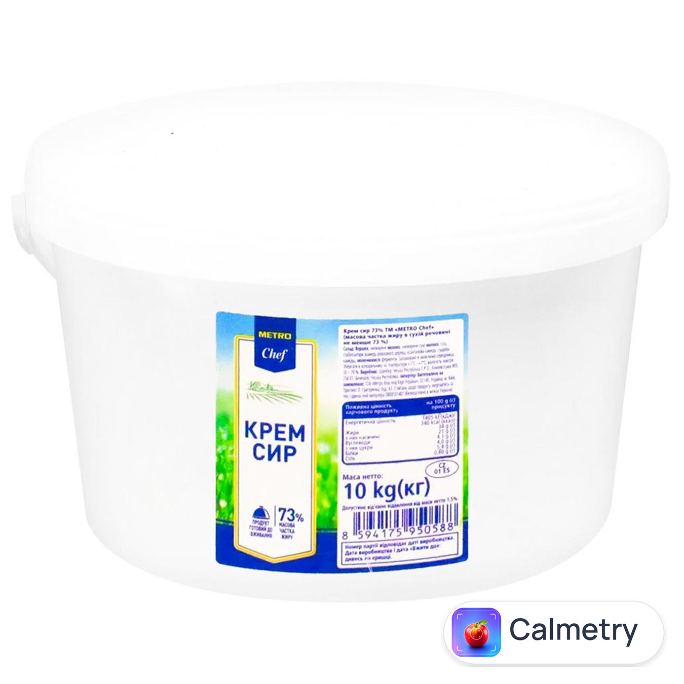 Крем сир Metro Chef 73% 10кг