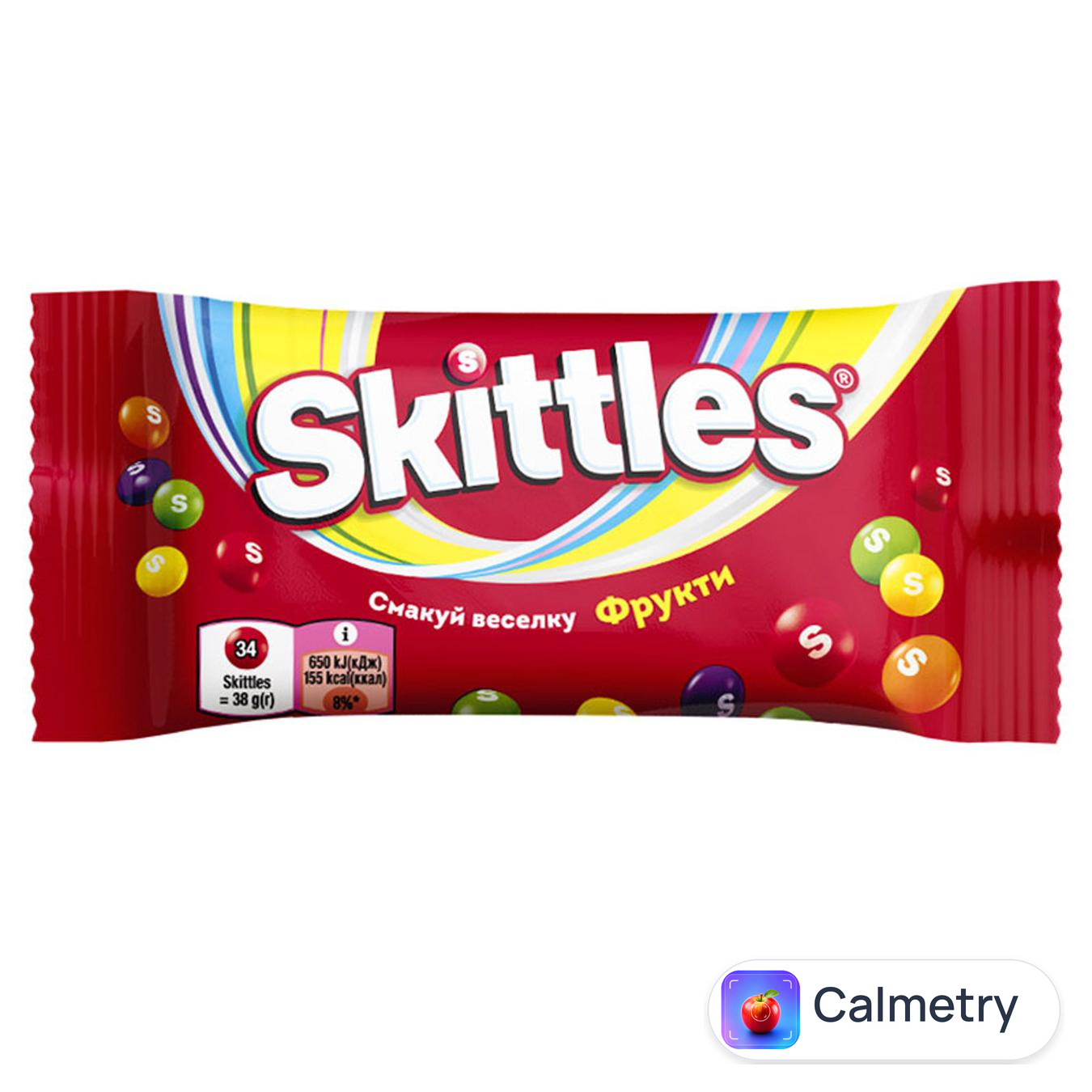 Драже Skittles Фрукти жувальні 38г