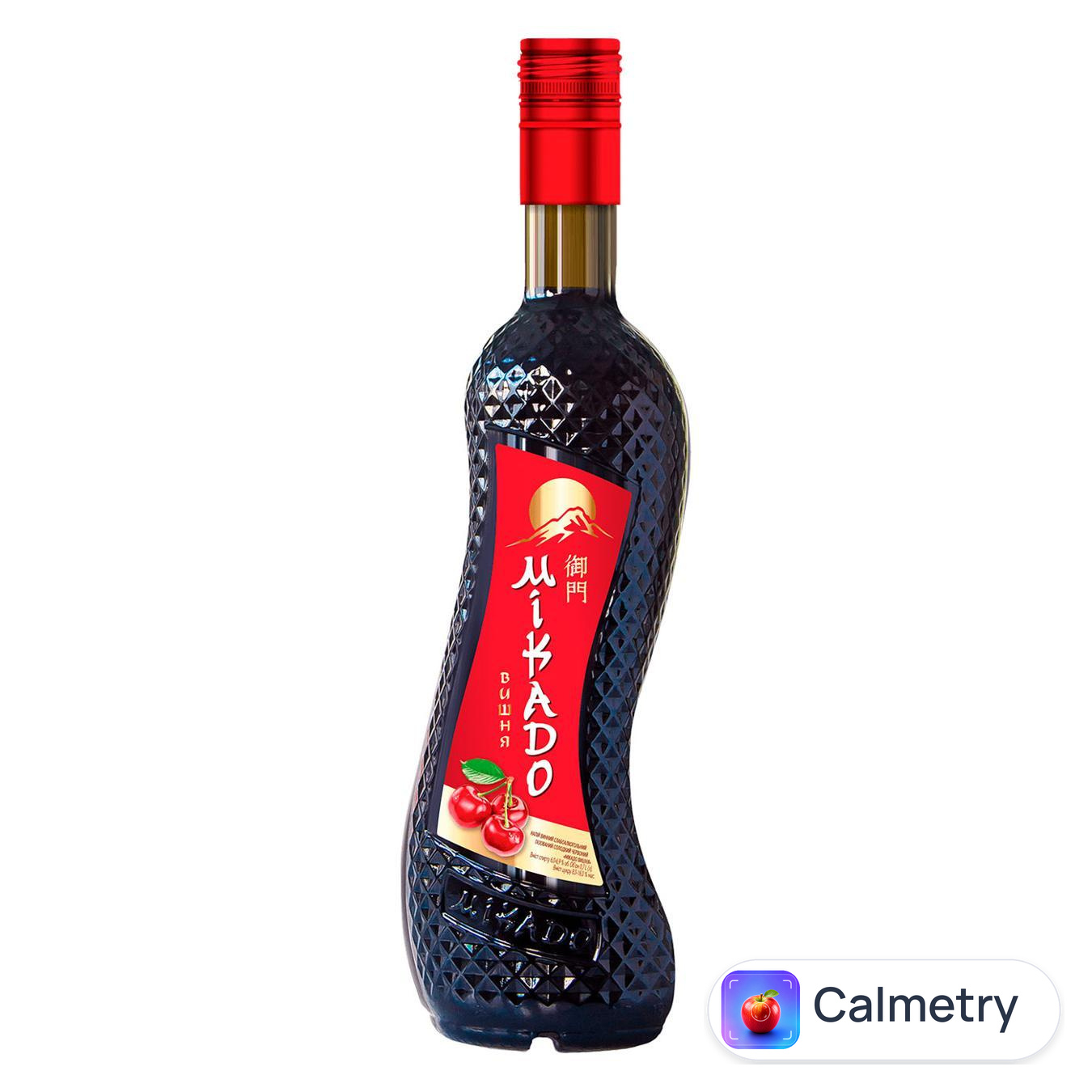 Напій винний Mikado Вишня червоний солодкий 6-6,9% 0,7л — фото продукту