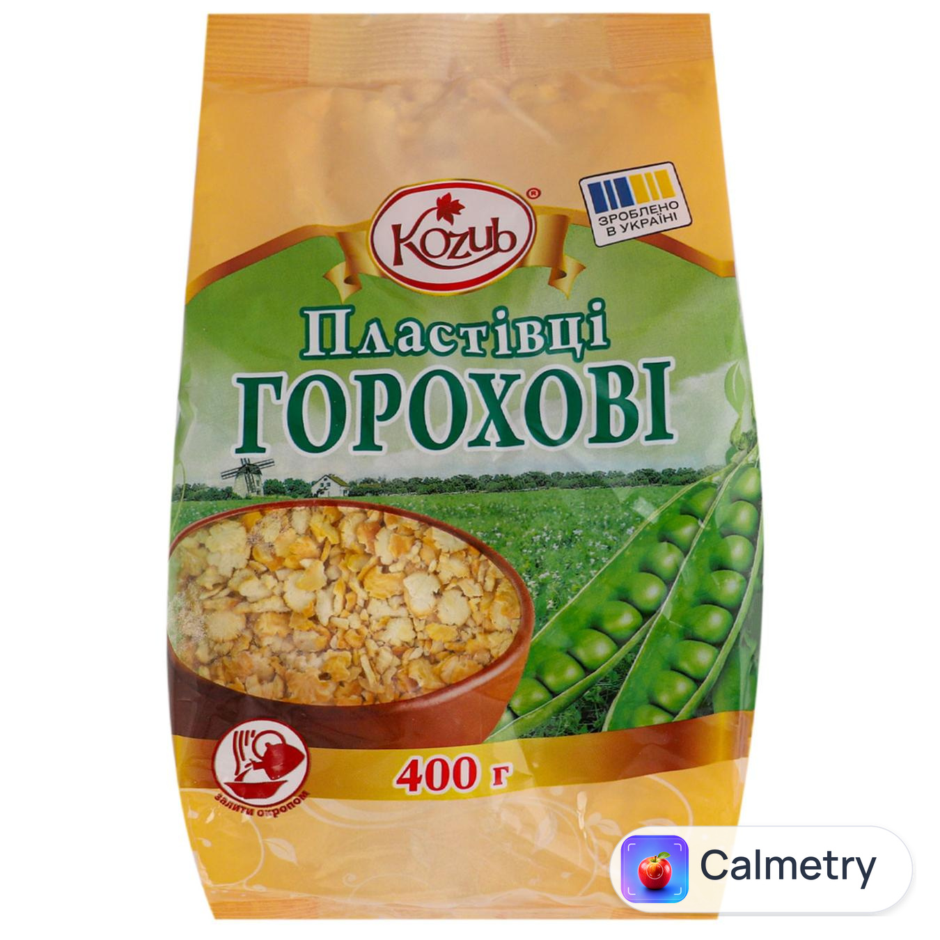Пластівці Козуб продукт горохові 400г