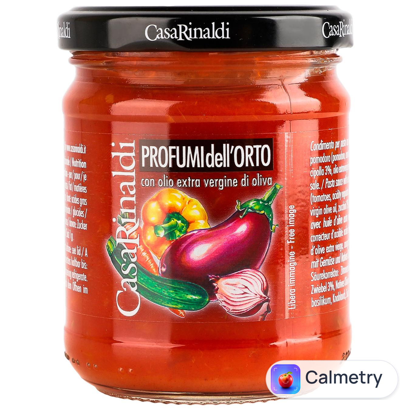 Соус томатний Casa Rinaldi з садовими овочами 190г