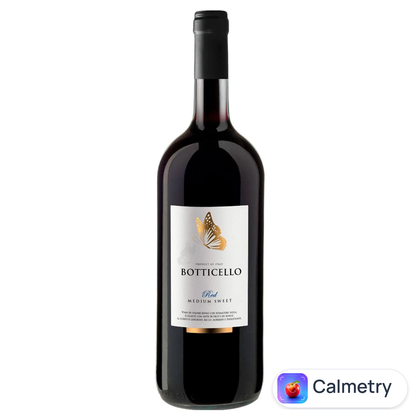Вино Botticello Red Medium Sweet червоне напівсолодке 10,5% 1,5л