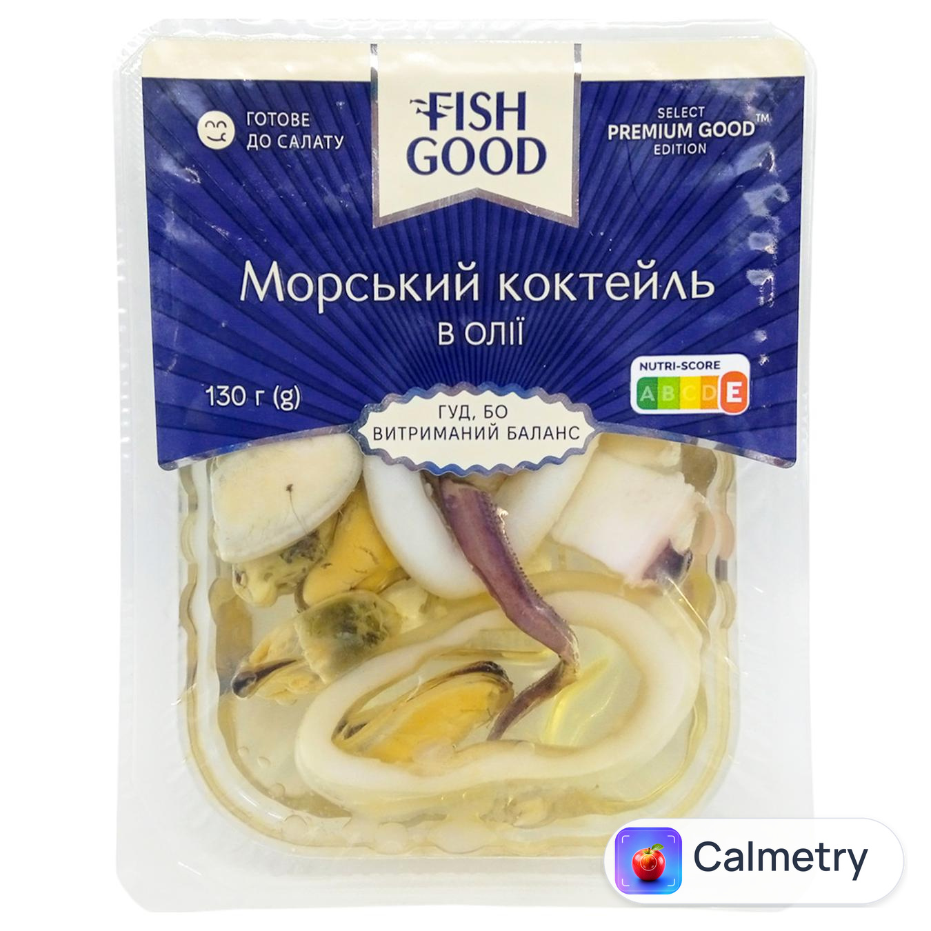 Коктейль морський Fish Good в олії 130г