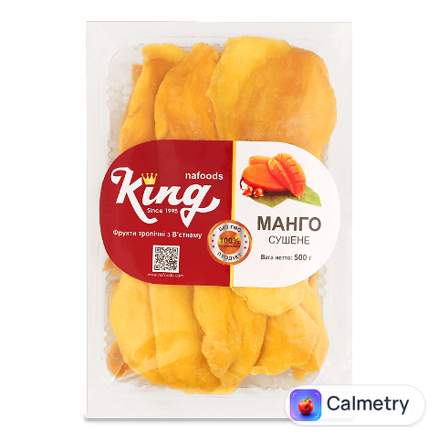 Манго King nafoods сушене, 500г