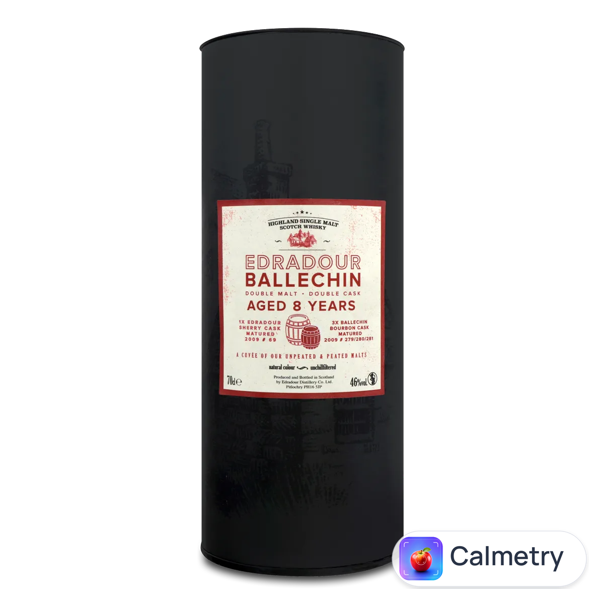 Віскі Edradour Ballechin Cuvee 8 років в коробці 0,7л