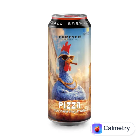 Пиво Forever Brewing Co. Pizza світле н/ф з/б