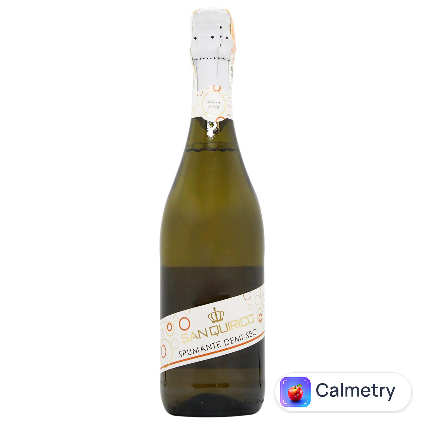 Вино ігристе San Quirico Spumante Demi-Sec біле напівсухе 10% 0,75л