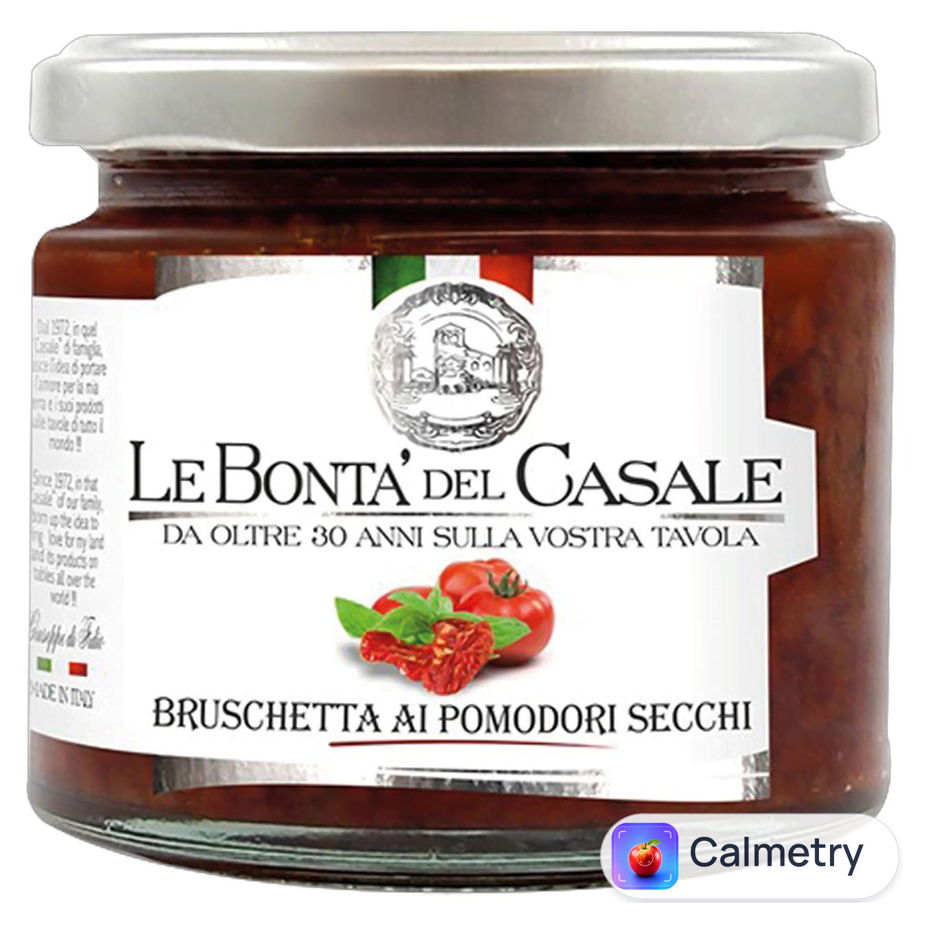 Соус Le Bonta del Casale Брускетта з в'яленими томатами 212мл