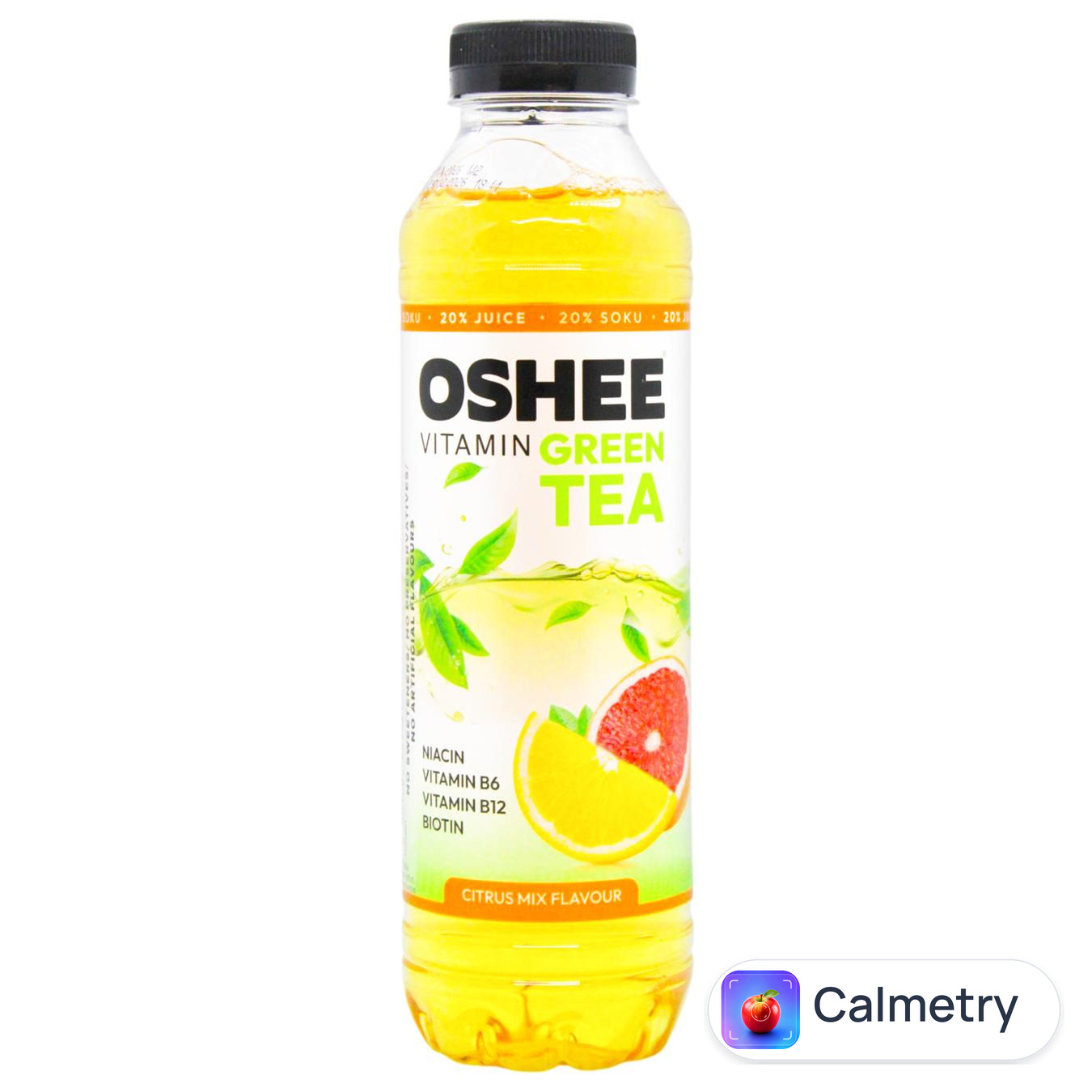 Напiй Oshee Vitamin Green Citrus Mix 0,555л