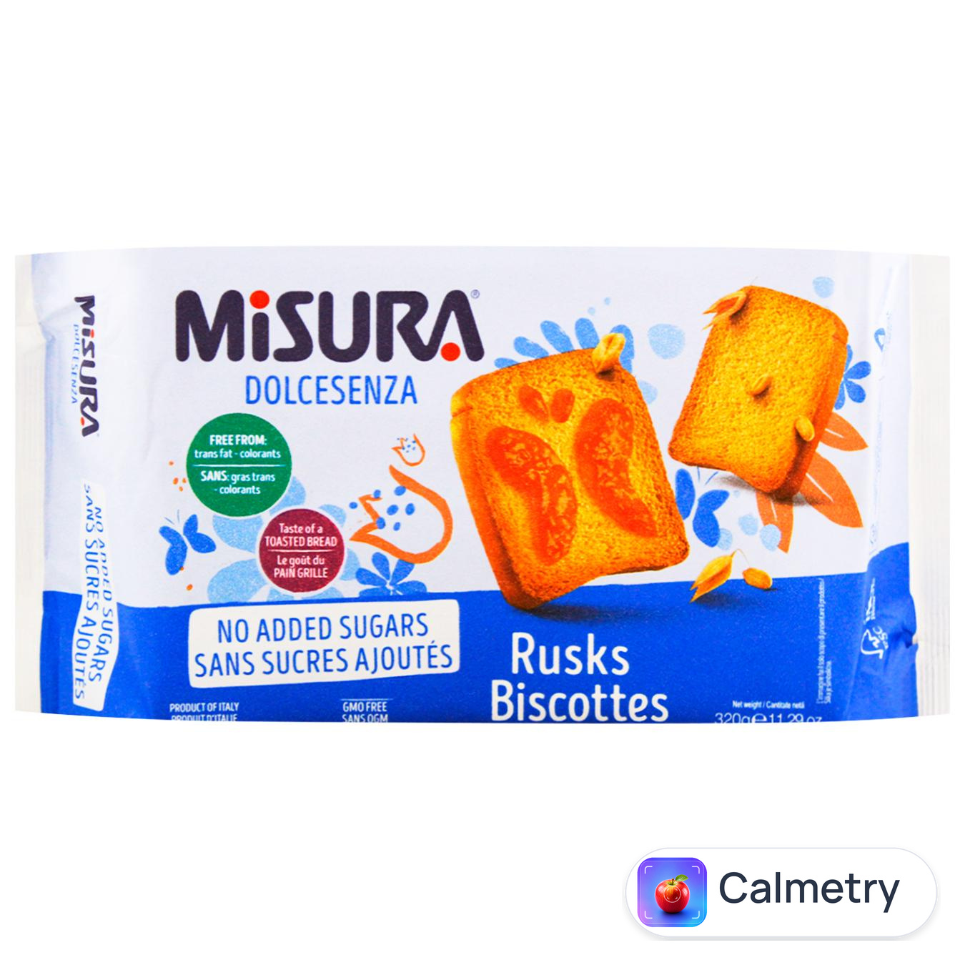 Хлібці Misura Dolcesenza 320г
