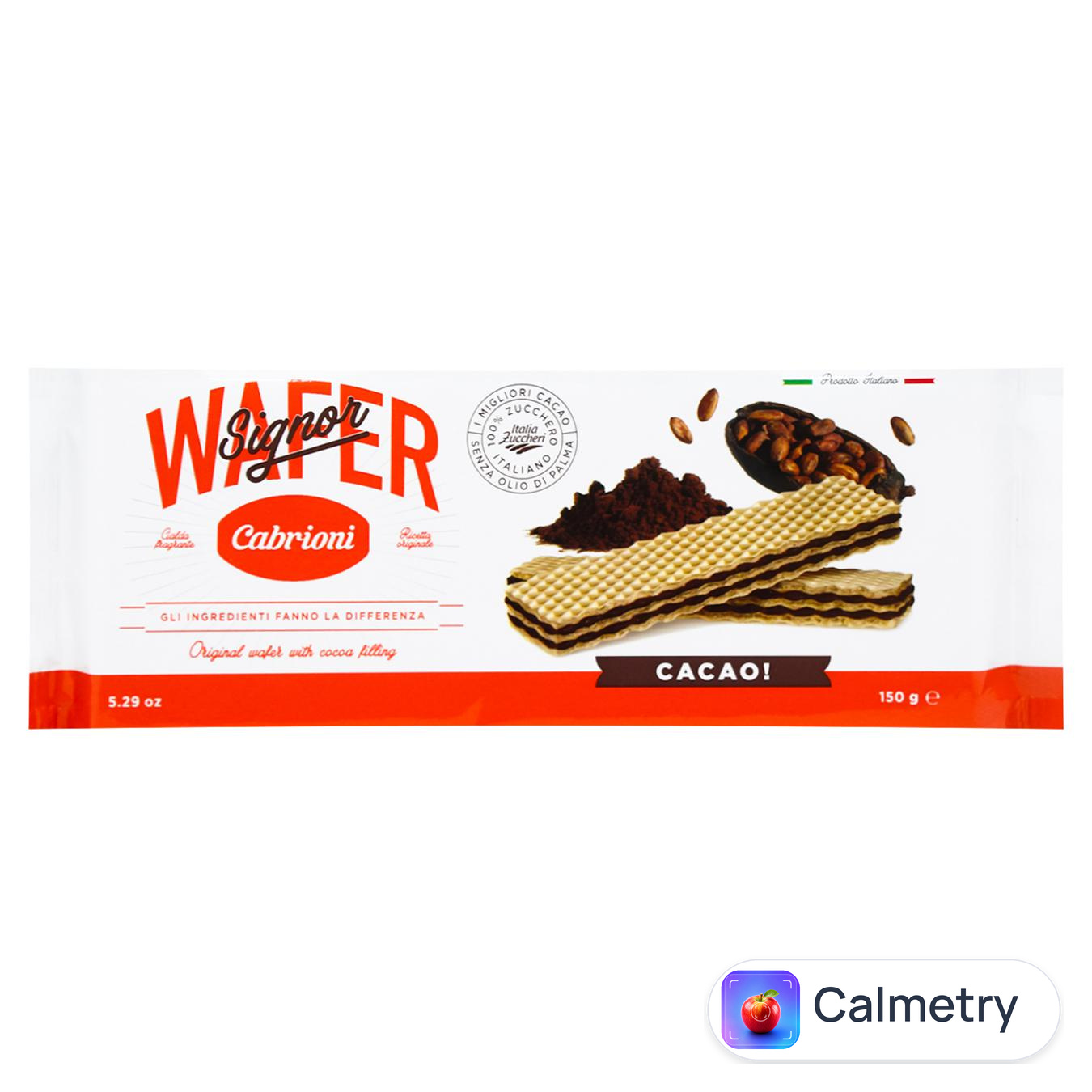Вафлі Cabrioni з какао 150г
