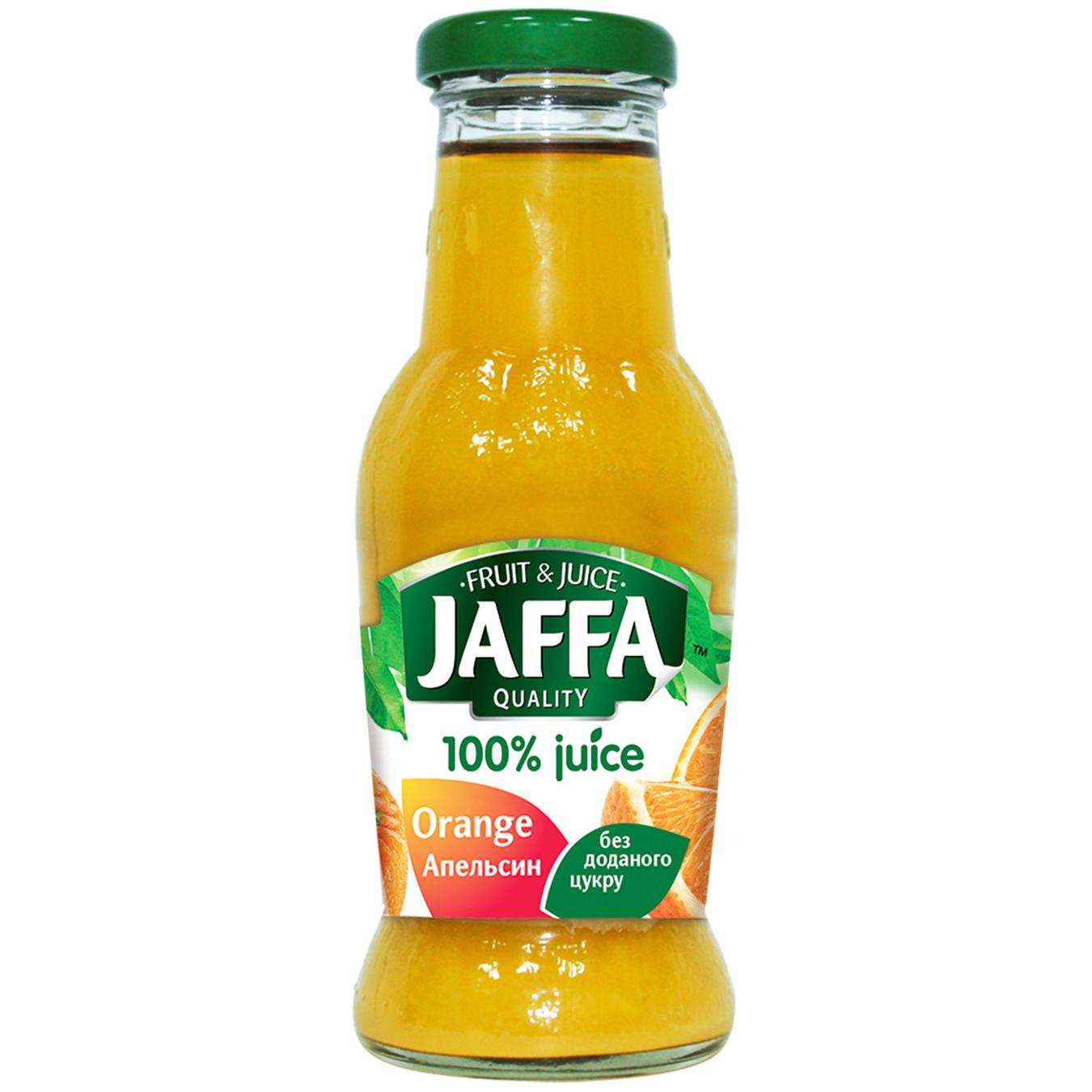Сік Jaffa Апельсиновий без доданого цукру 250мл — фото продукту