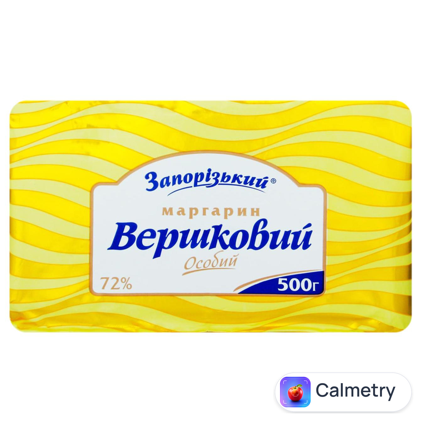 Маргарин Запорізький Вершковий особий 72% 500г
