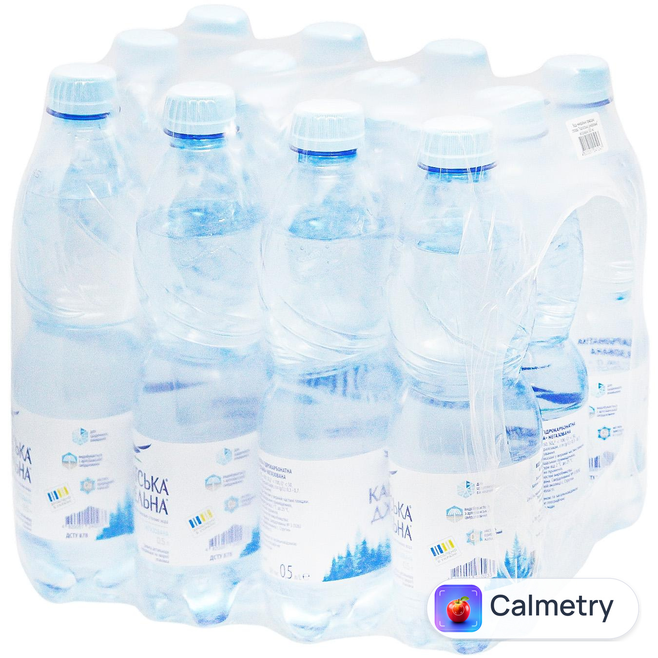 Вода мінеральна Карпатська Джерельна негазована 0,5л 12шт