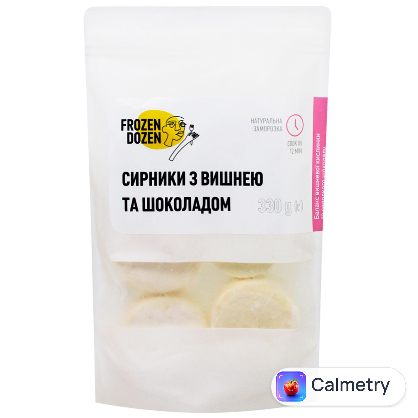 Сирники Frozen Dozen з вишнею та шоколадом заморожені 330г
