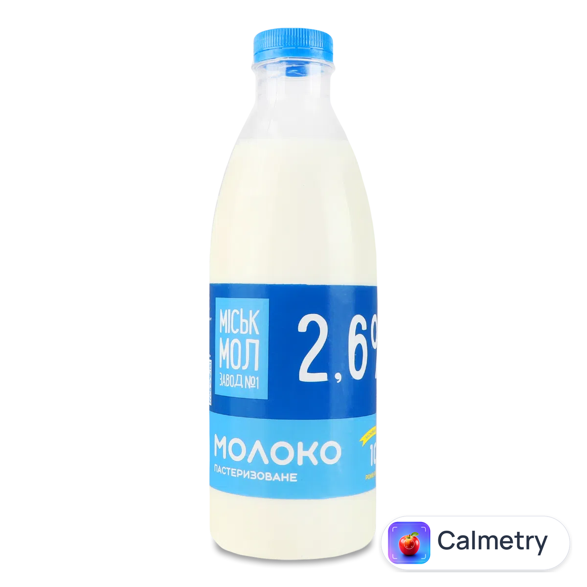 Молоко пастеризоване ГМЗ №1 2,6% 1000г Міськмолзавод №1