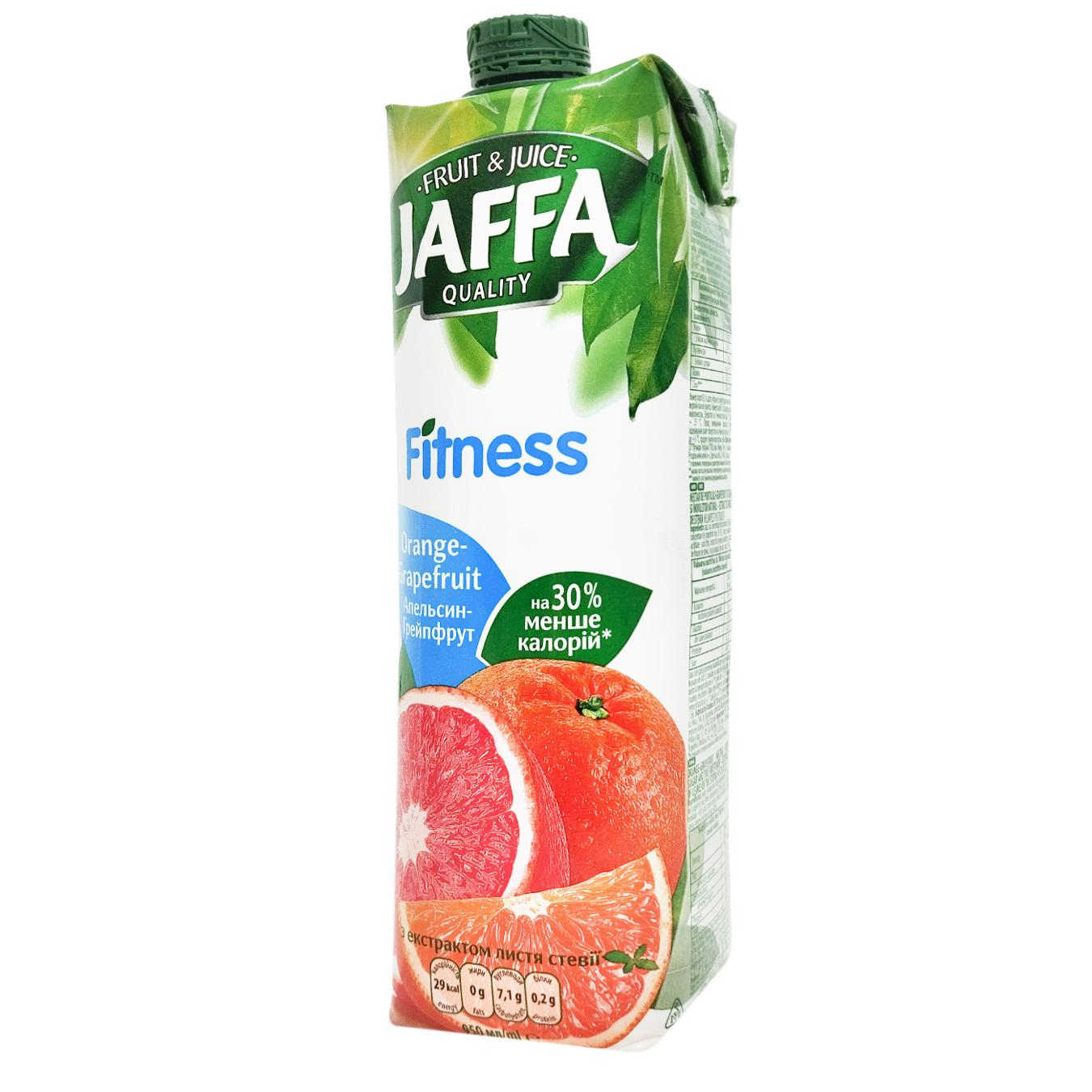 Нектар Jaffa Fitness Апельсиново-грейпфрутовий 0,95л — фото продукту