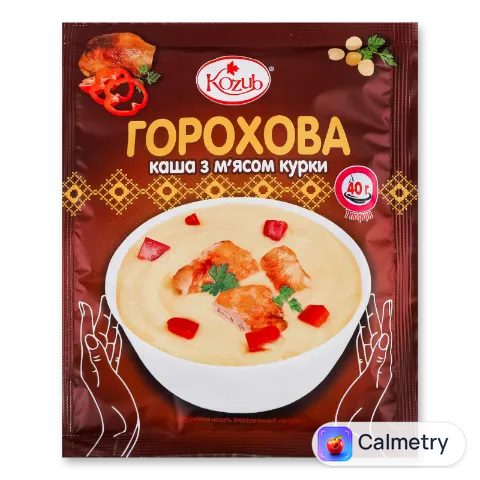 Каша «Козуб продукт» горохова з м'ясом курки