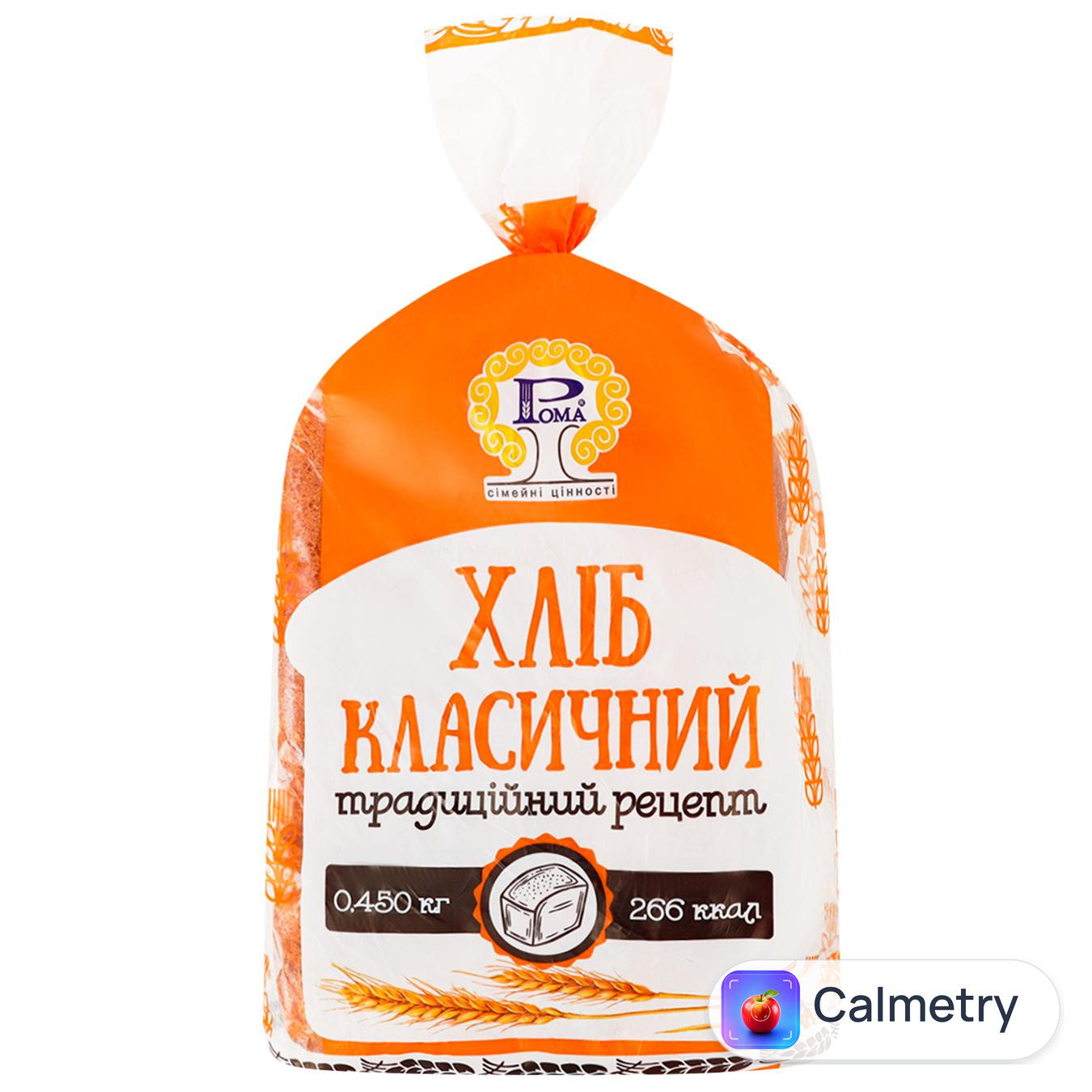 Хліб Рома Класичний пшеничний 450г