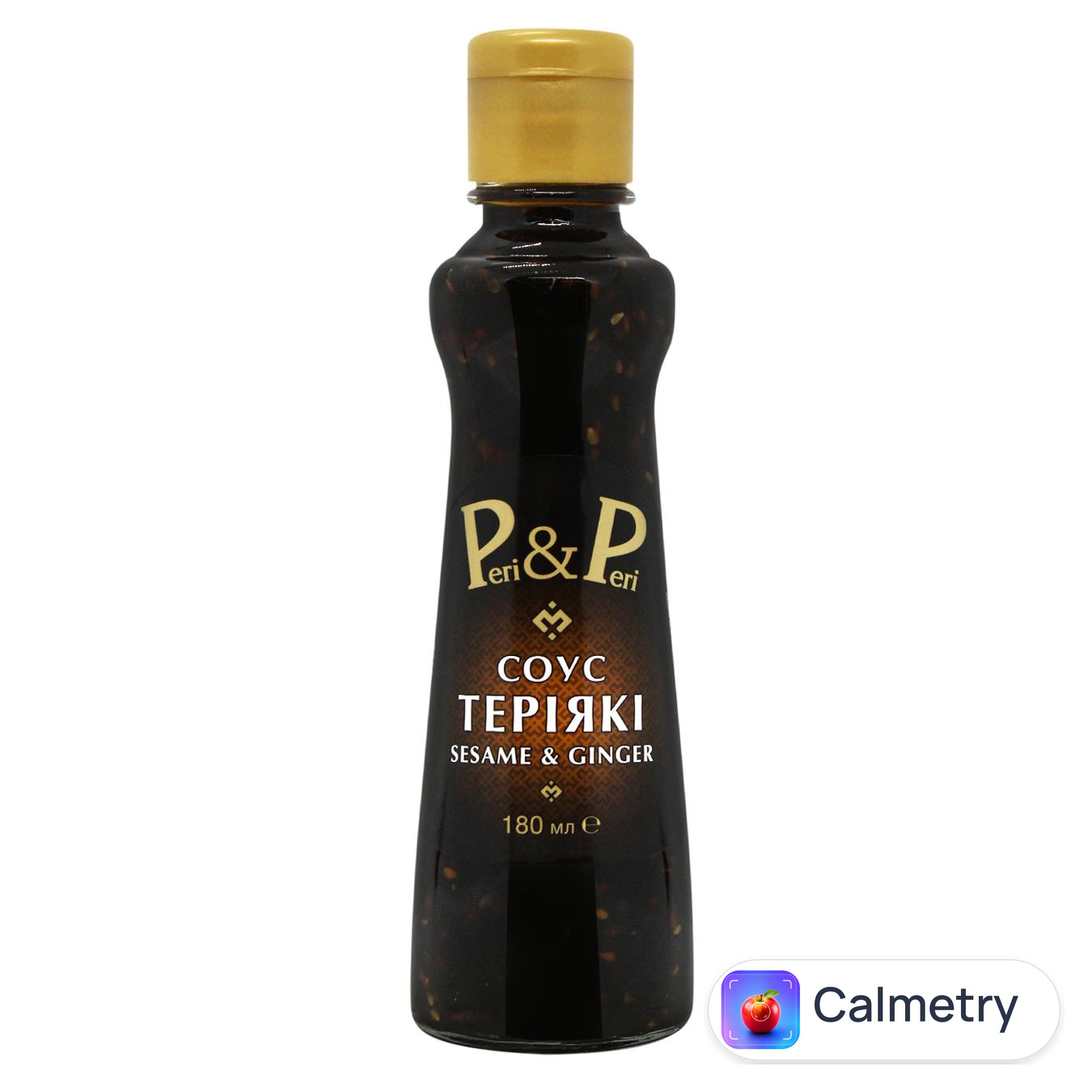 Соус Peri&Peri Теріякі кунжут та імбир 180мл — фото продукту