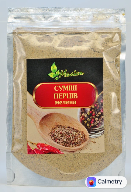 Суміш перців мелена Меліса 90 г Без бренда