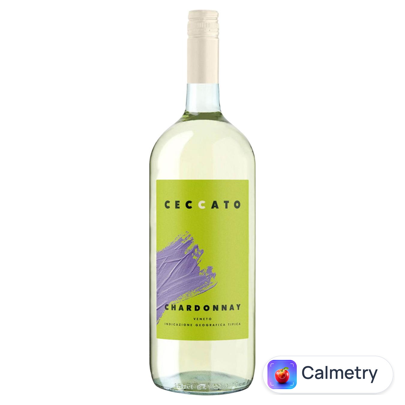 Вино Ceccato Chardonnay біле сухе 12% 1,5л
