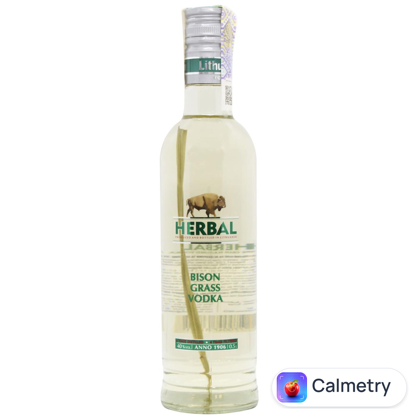 Напій Herbal Bison Grass Vodka 40% 0,5л