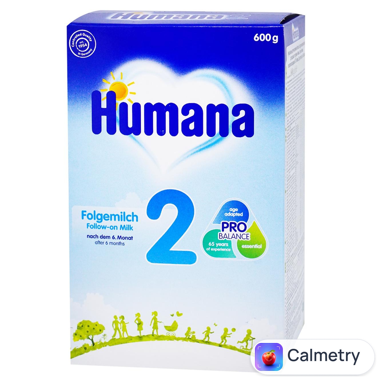 Суміш молочна суха Humana 2 для дітей з 6 місяців 600г
