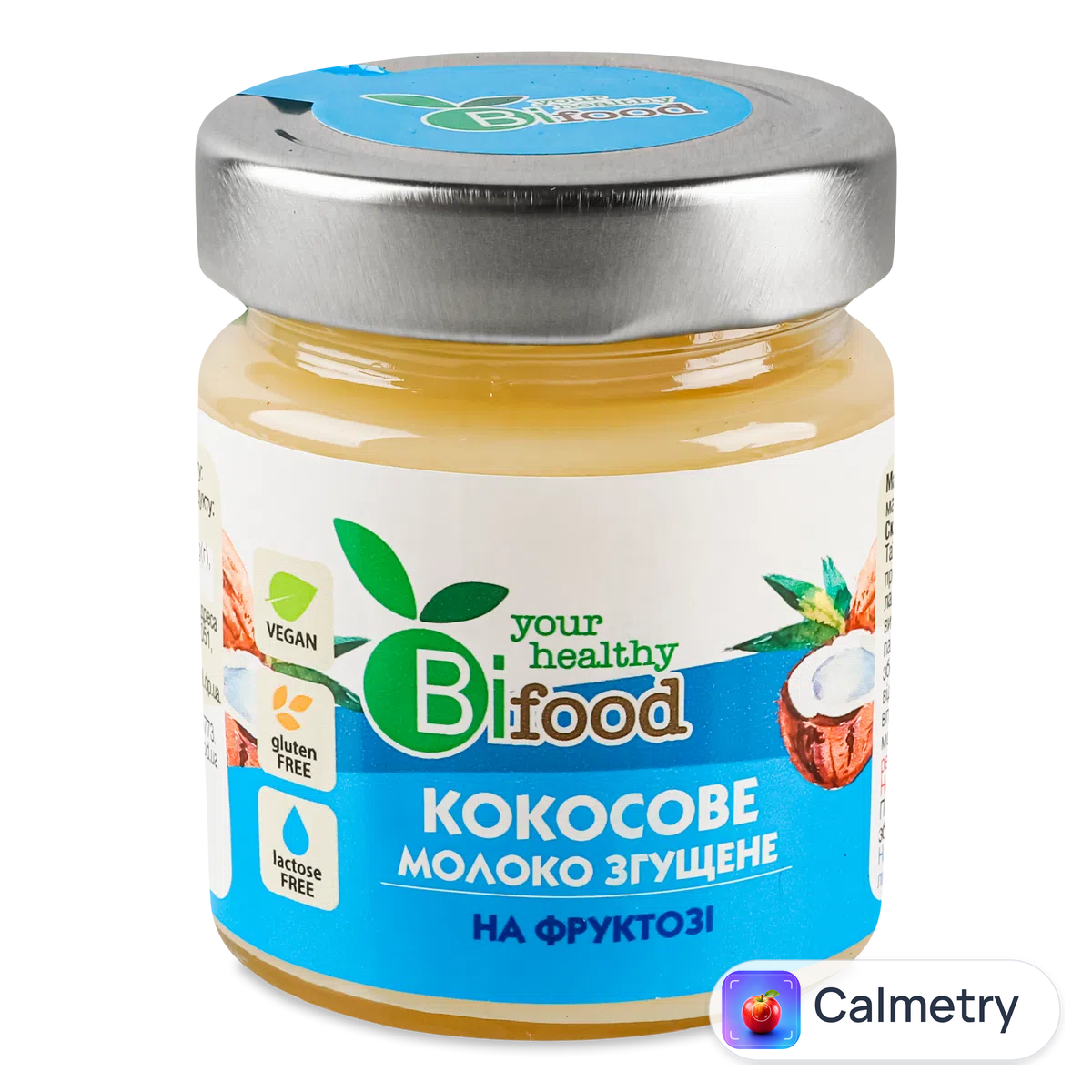 Молоко згущене Bi food кокосове на фруктозі 240г